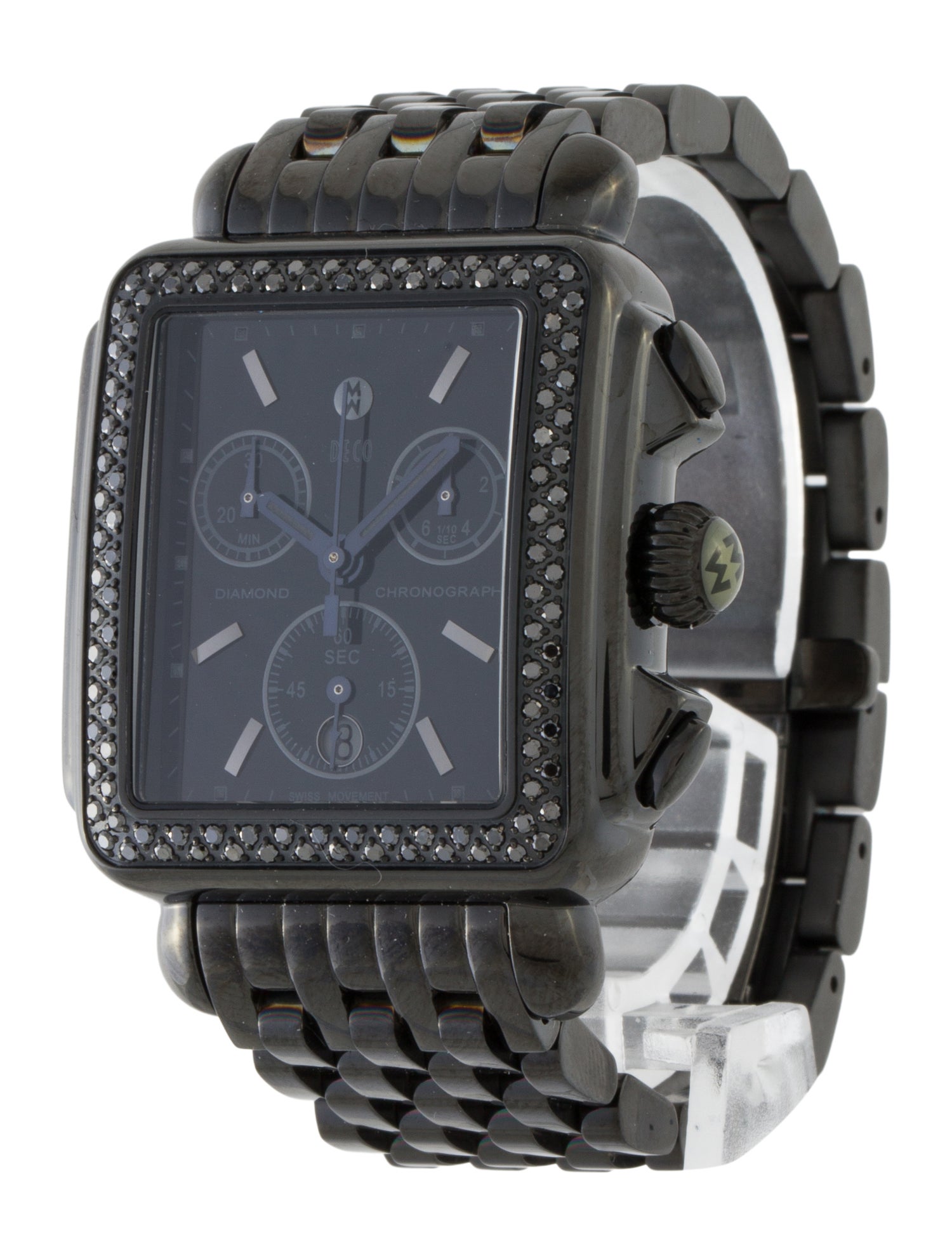 Michele Deco Noir Watch