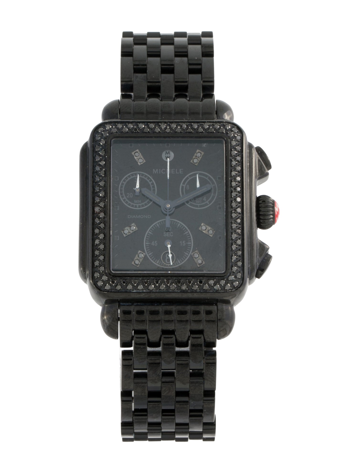 Michele Deco Noir Watch