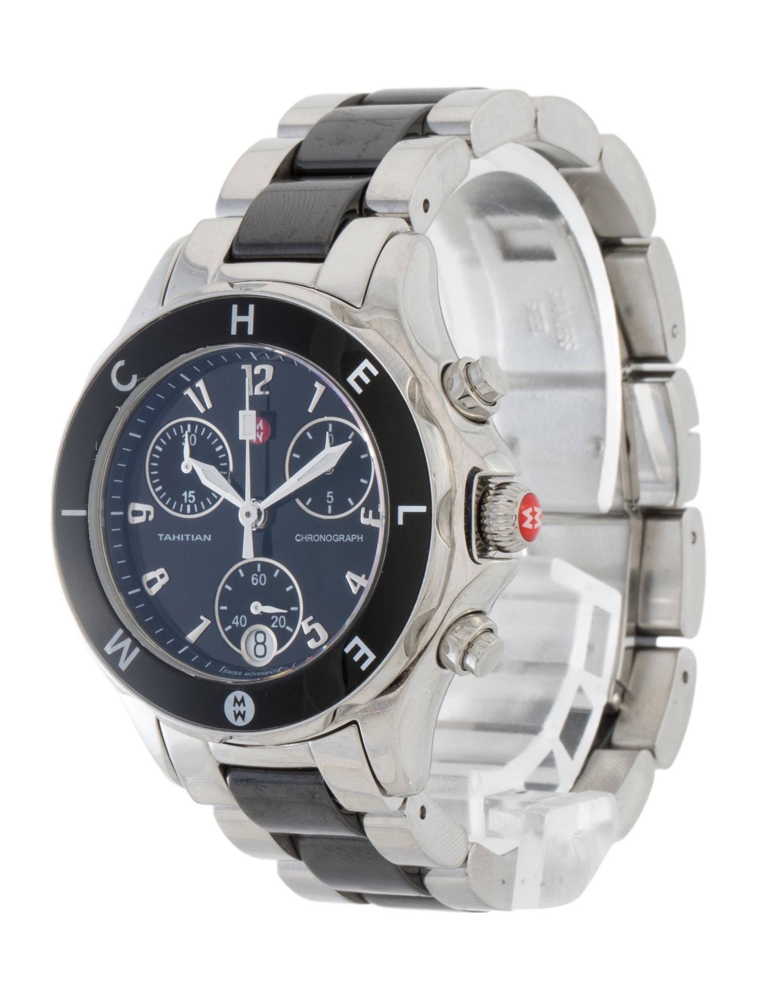 Michele Tahitian Ceramic Watch