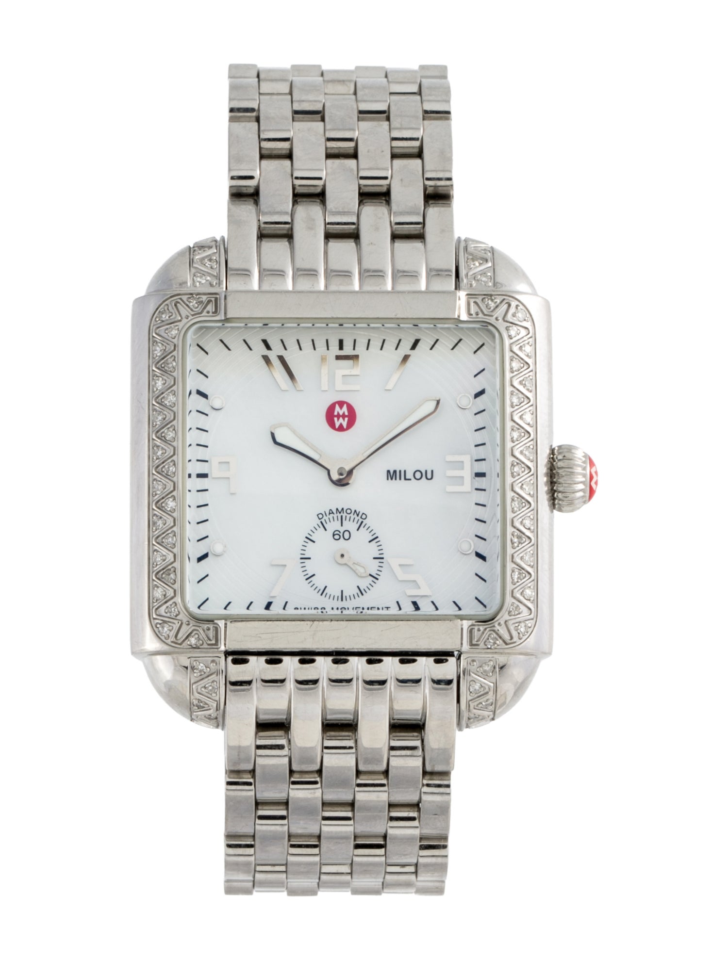 Michele Milou Diamond Watch