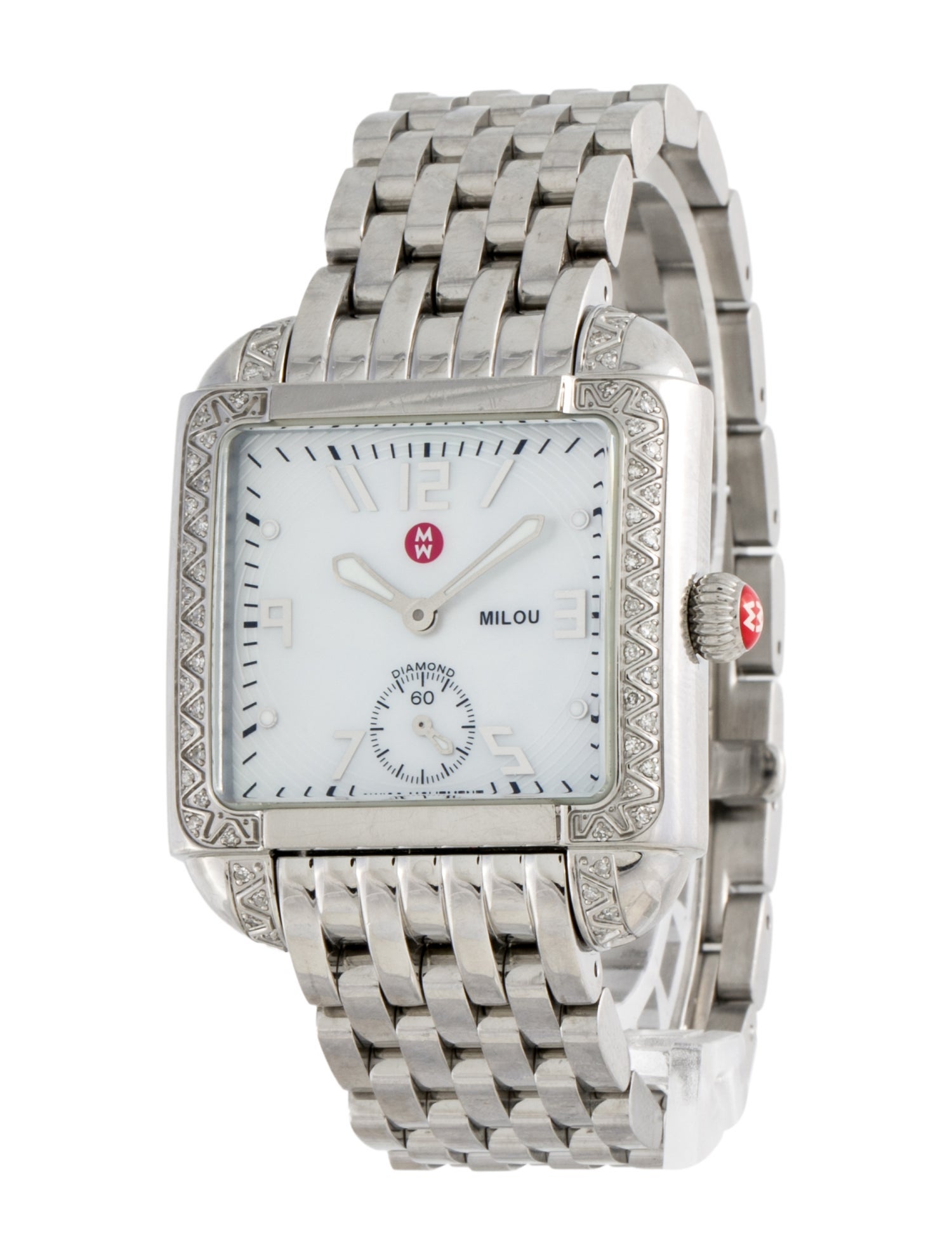 Michele Milou Diamond Watch