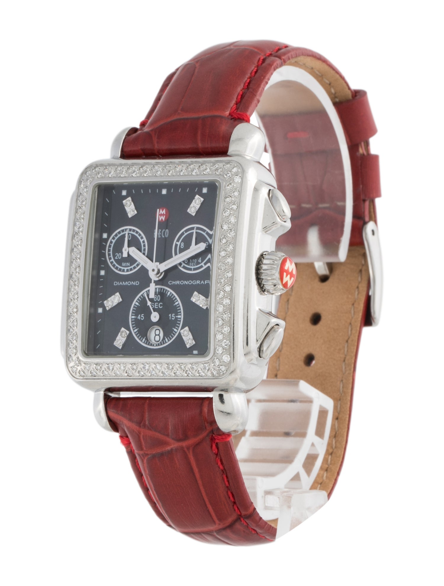 Michele Deco Diamond Watch