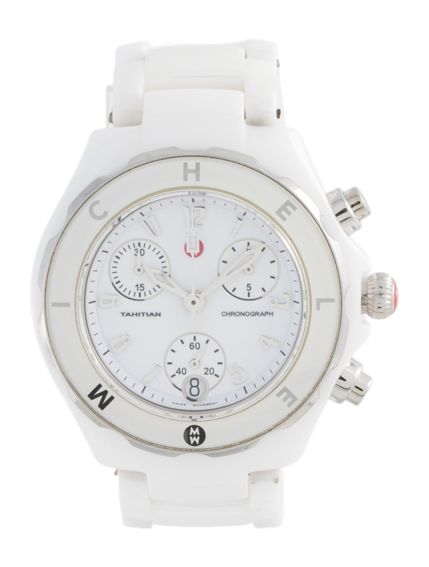 Michele Tahitian Ceramic Watch