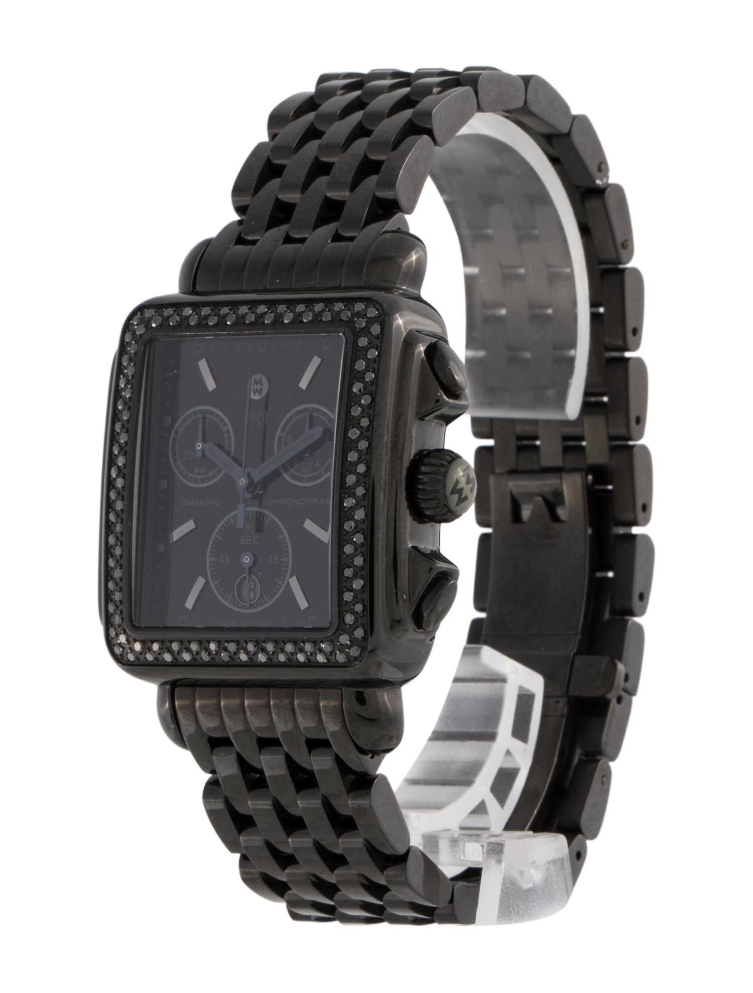 Michele Deco Noir Watch