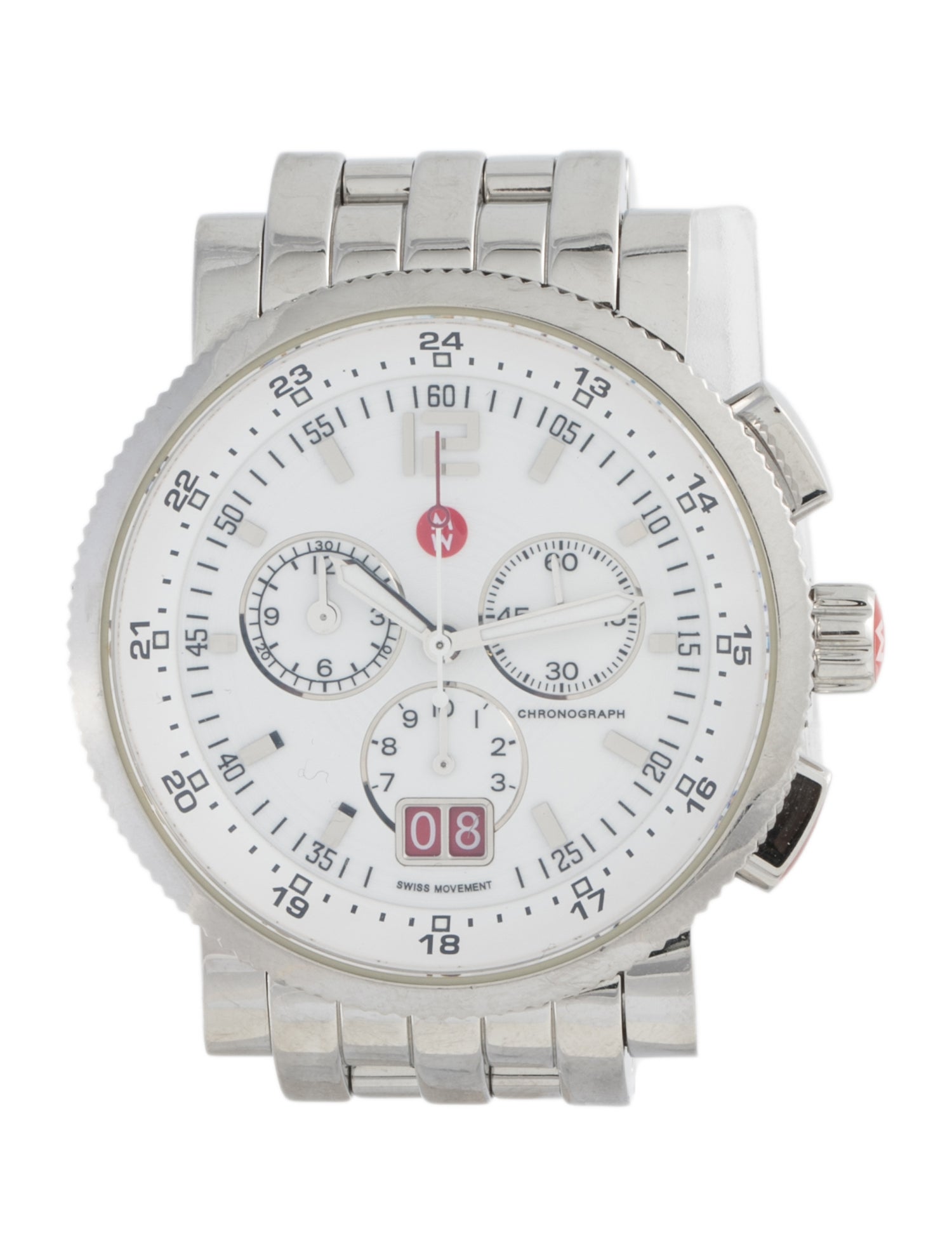 Michele Sport Sail Large Chronograph Watch