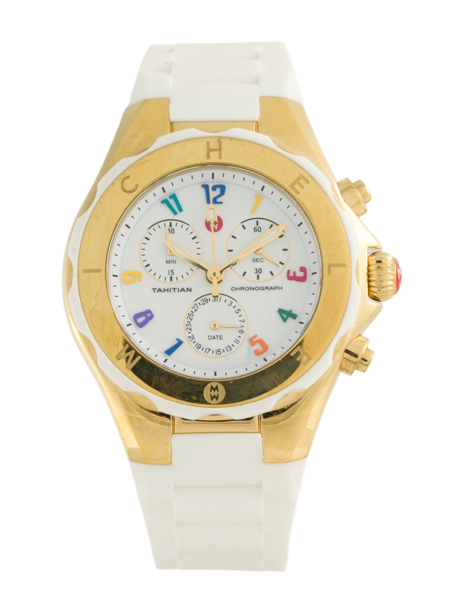 Michele Tahitian Jelly Bean Watch