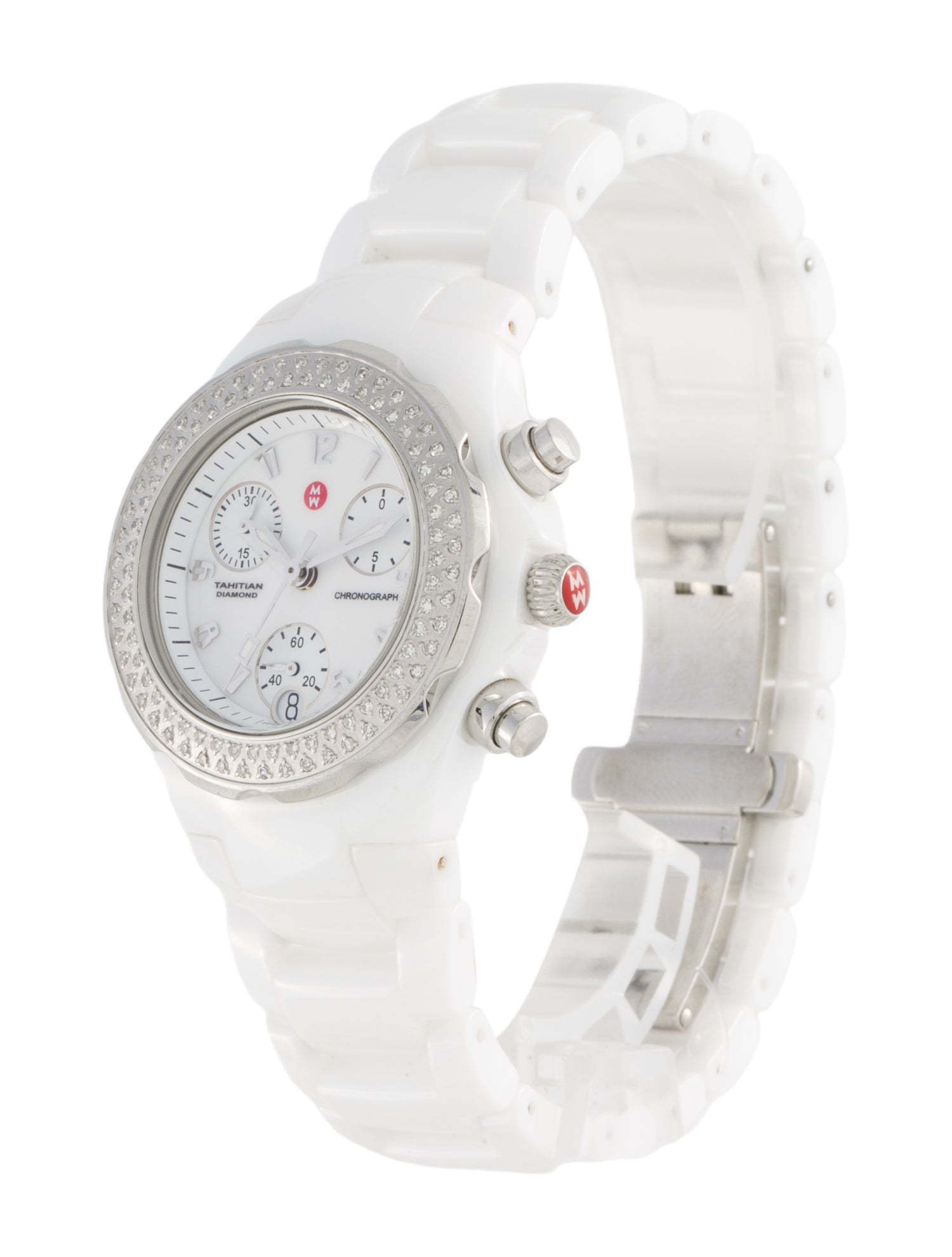 Michele Tahitian Ceramic Watch