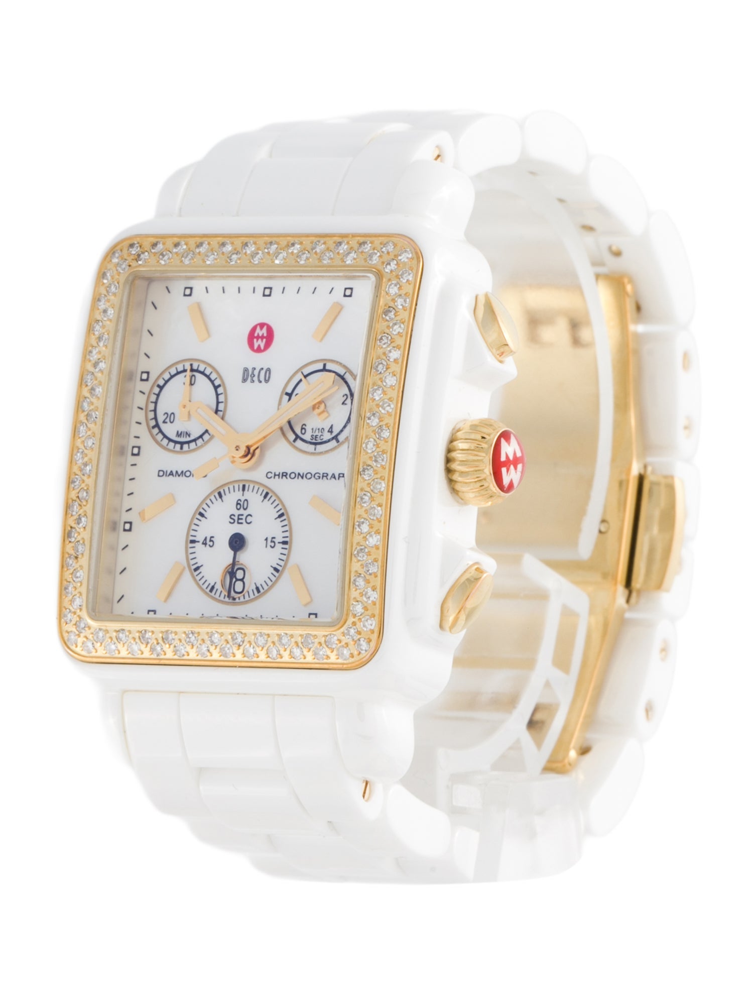 Michele Deco Ceramic Watch