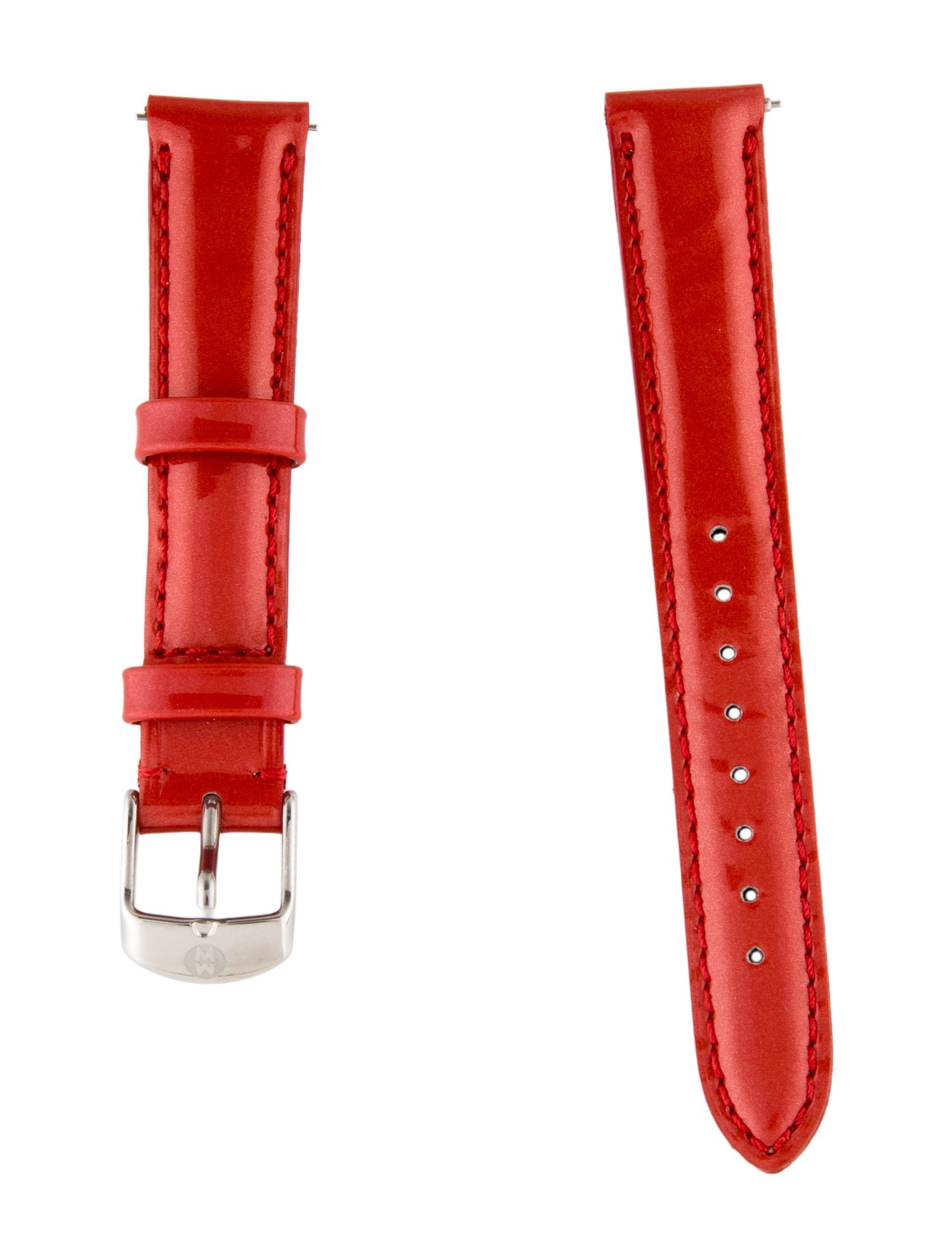 Michele 16mm Patent Leather Watch Strap