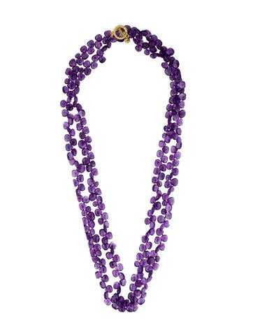 Mish Amethyst Bead Necklace