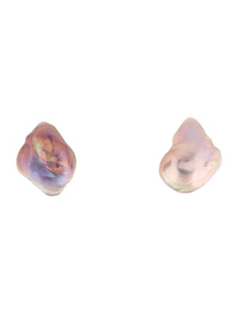 Mish 18K Pearl Clip-On Earrings
