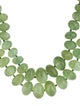 Mish 18K Prehnite Multistrand Bead Necklace