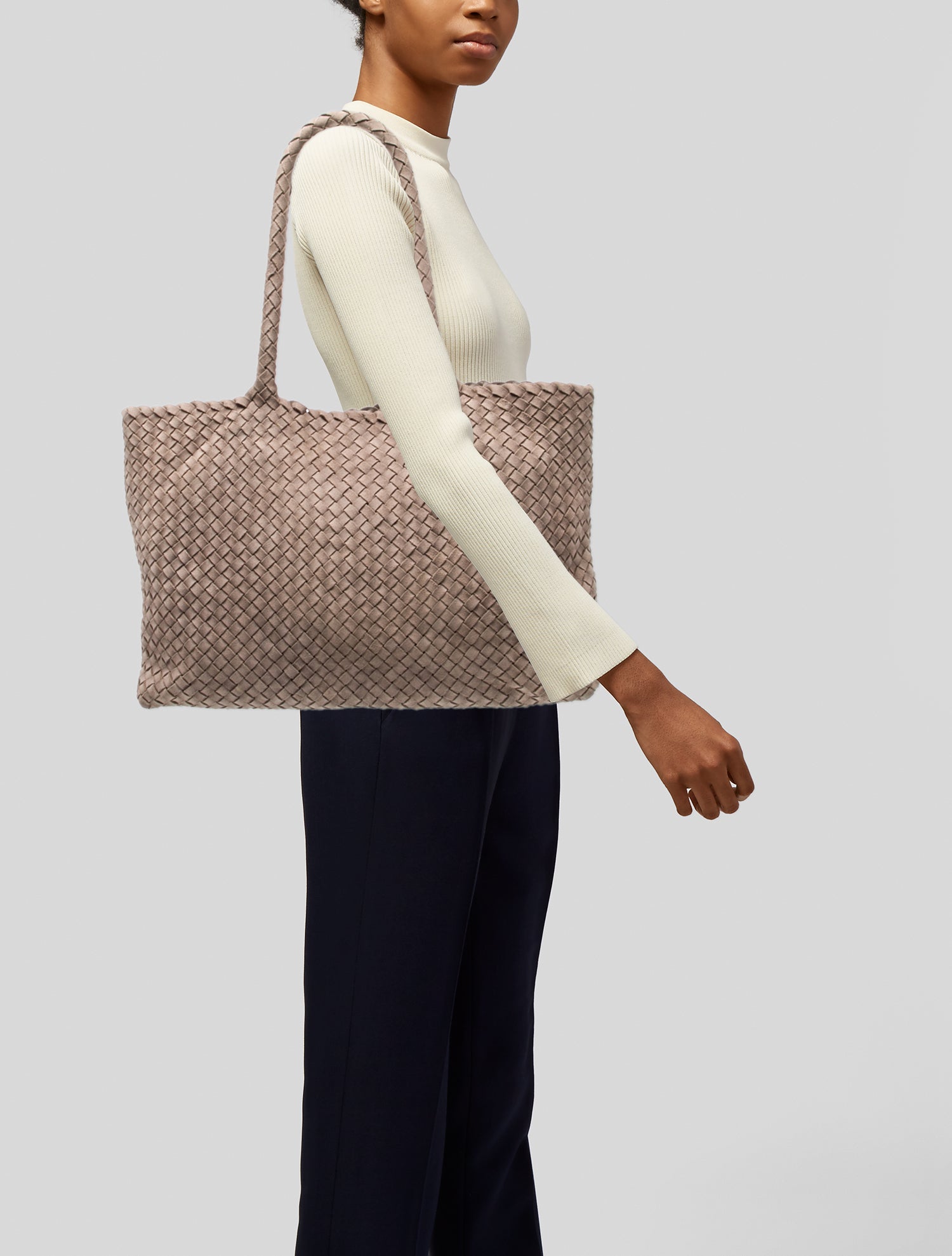 Milaner Italia Suede Tote