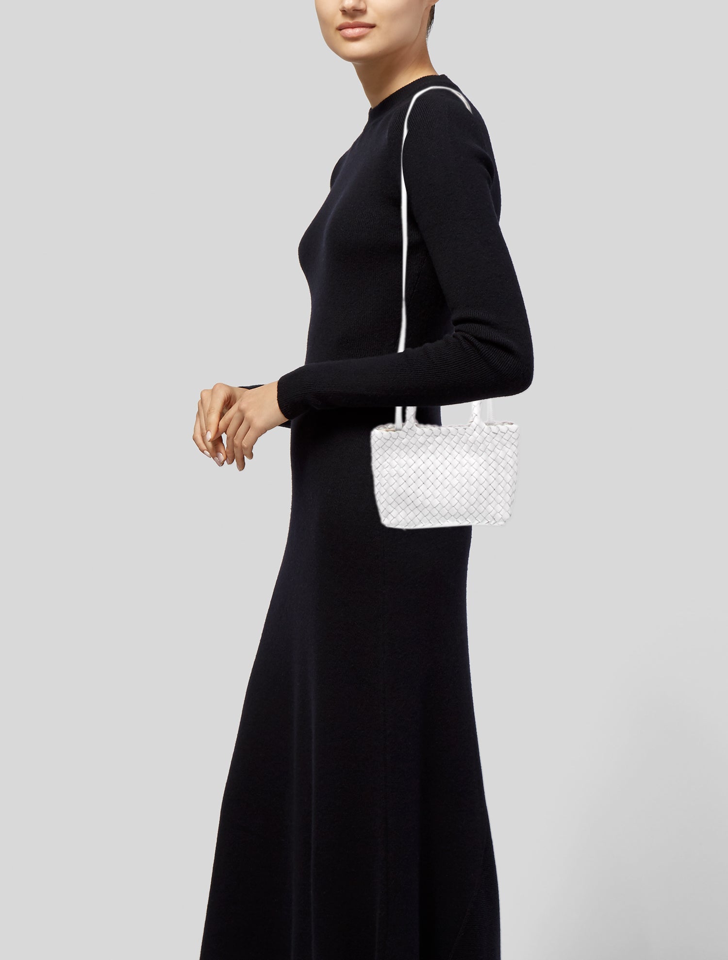 Milaner Italia Leather Shoulder Bag