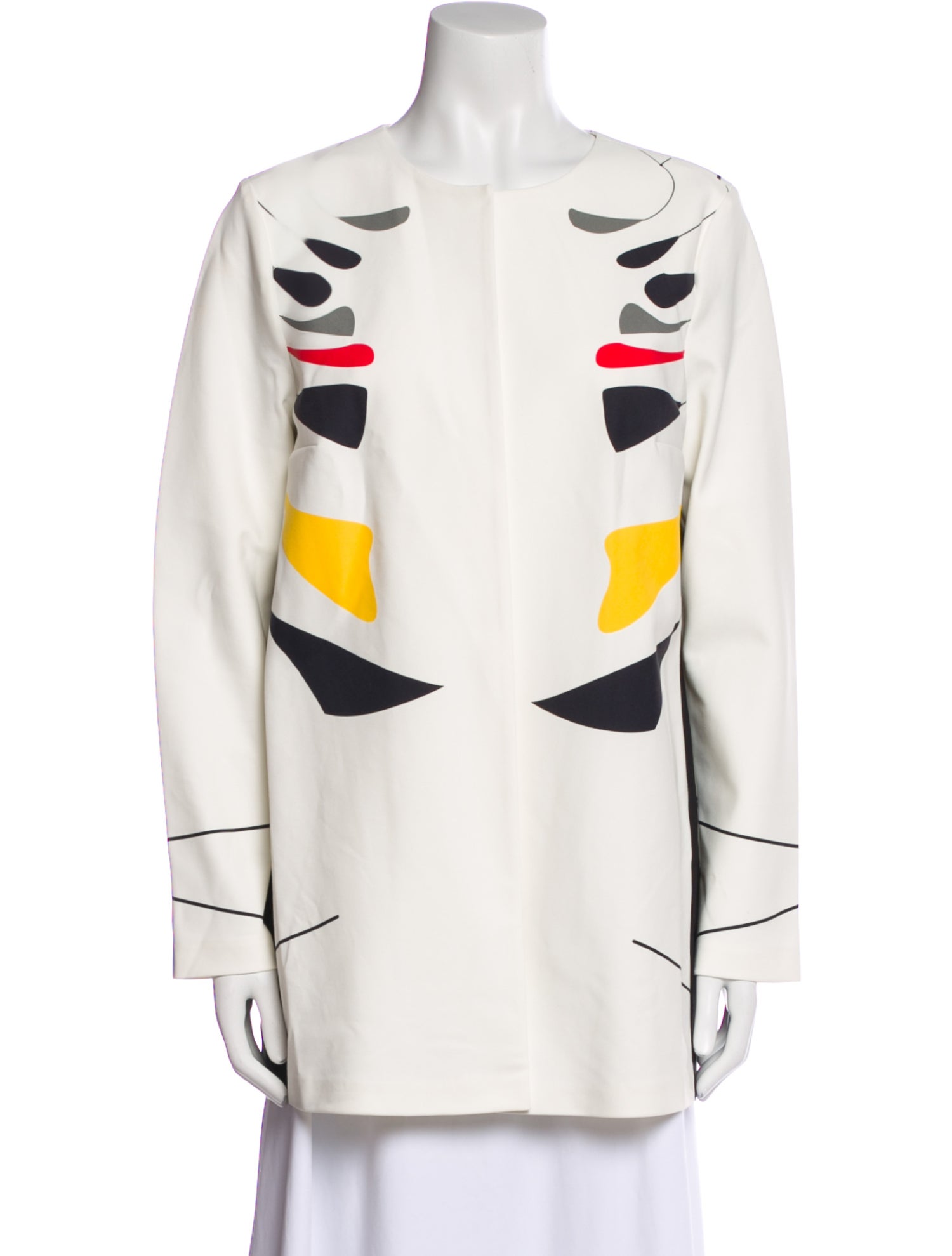 Mi Jong Lee Nylon Printed Jacket