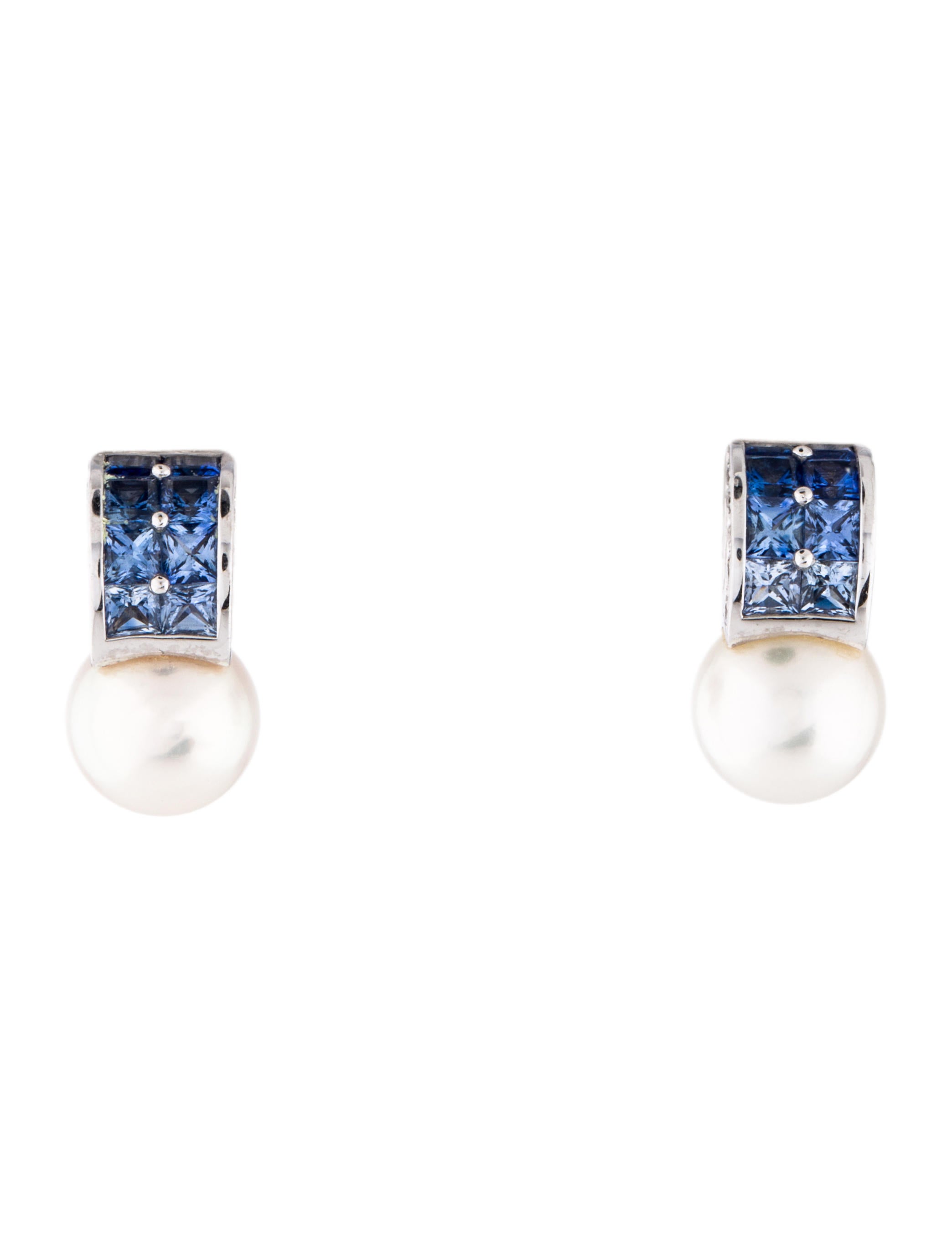 Pearl Ocean Earrings - 14K 