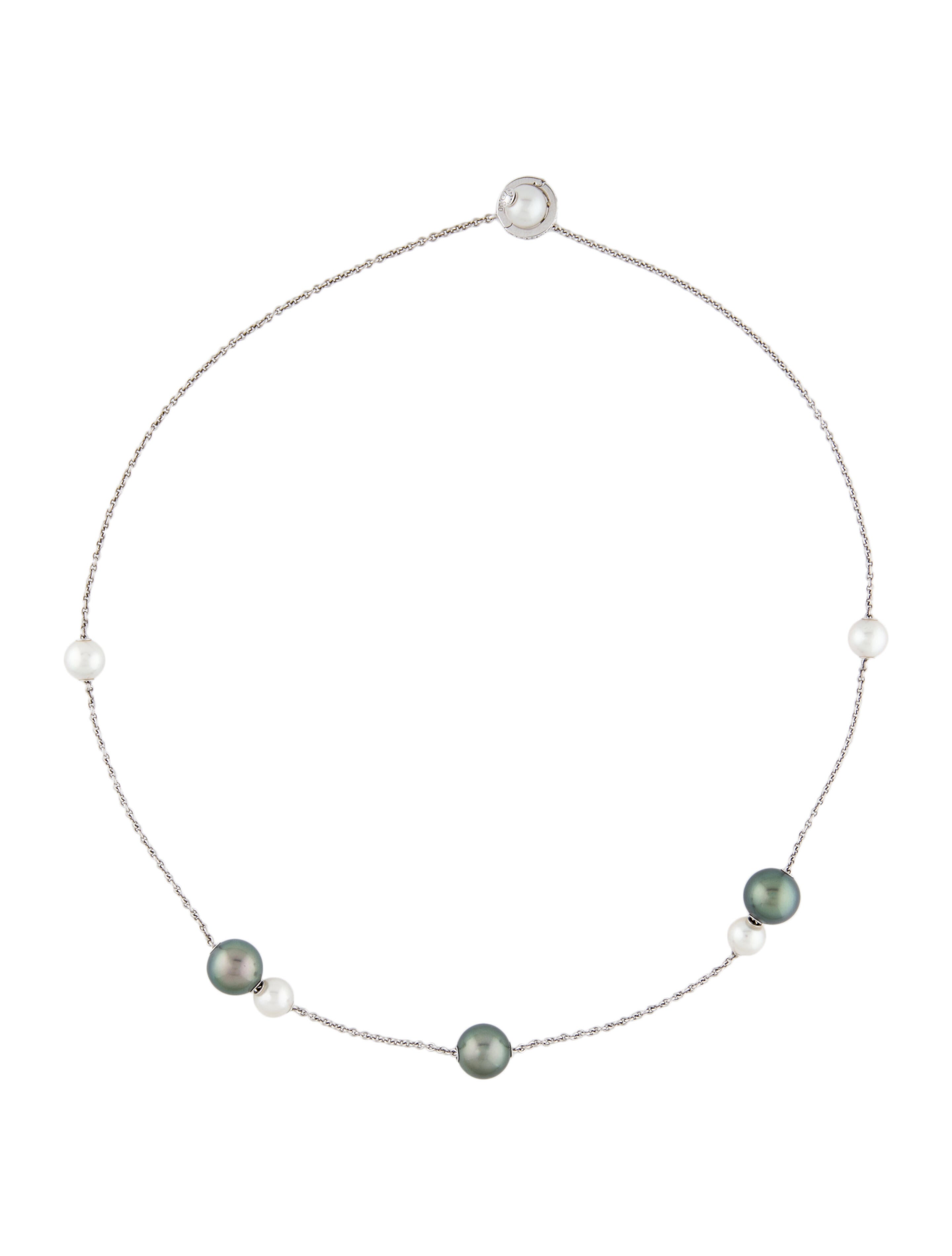 Mikimoto Floating Pearls Pendant Watch MIK20799 The RealReal