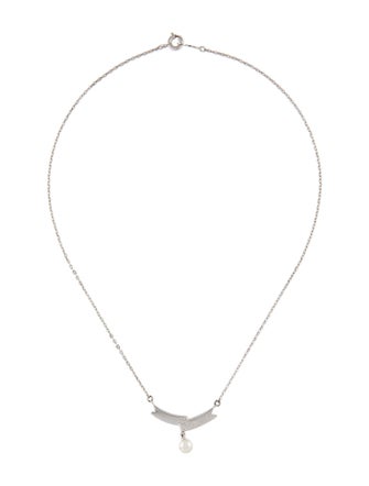 Mikimoto Pearl Pendant Necklace