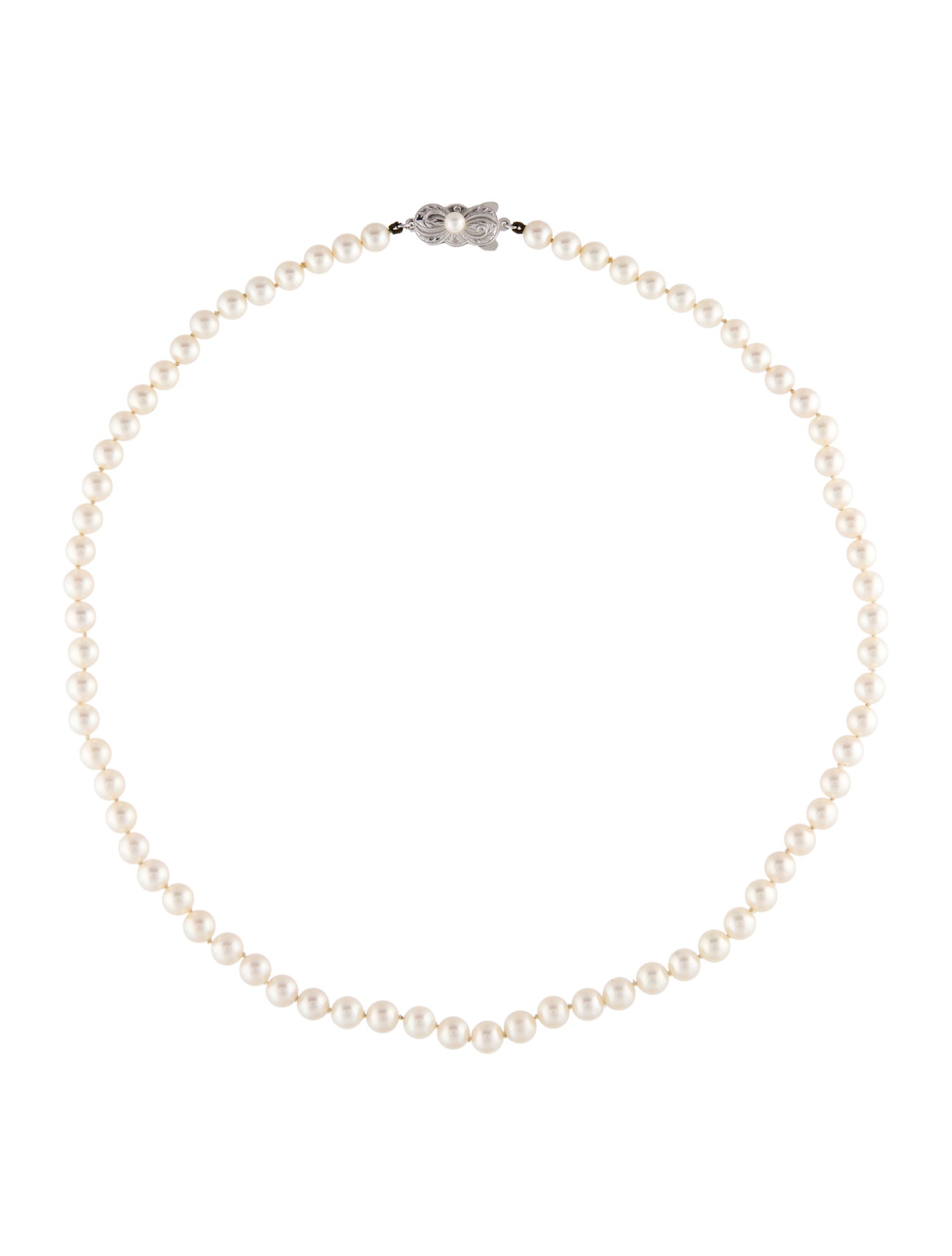 Mikimoto Lane Crawford Pearl Collar Necklace