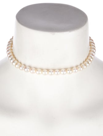 Mikimoto 14K Pearl Collar Necklace