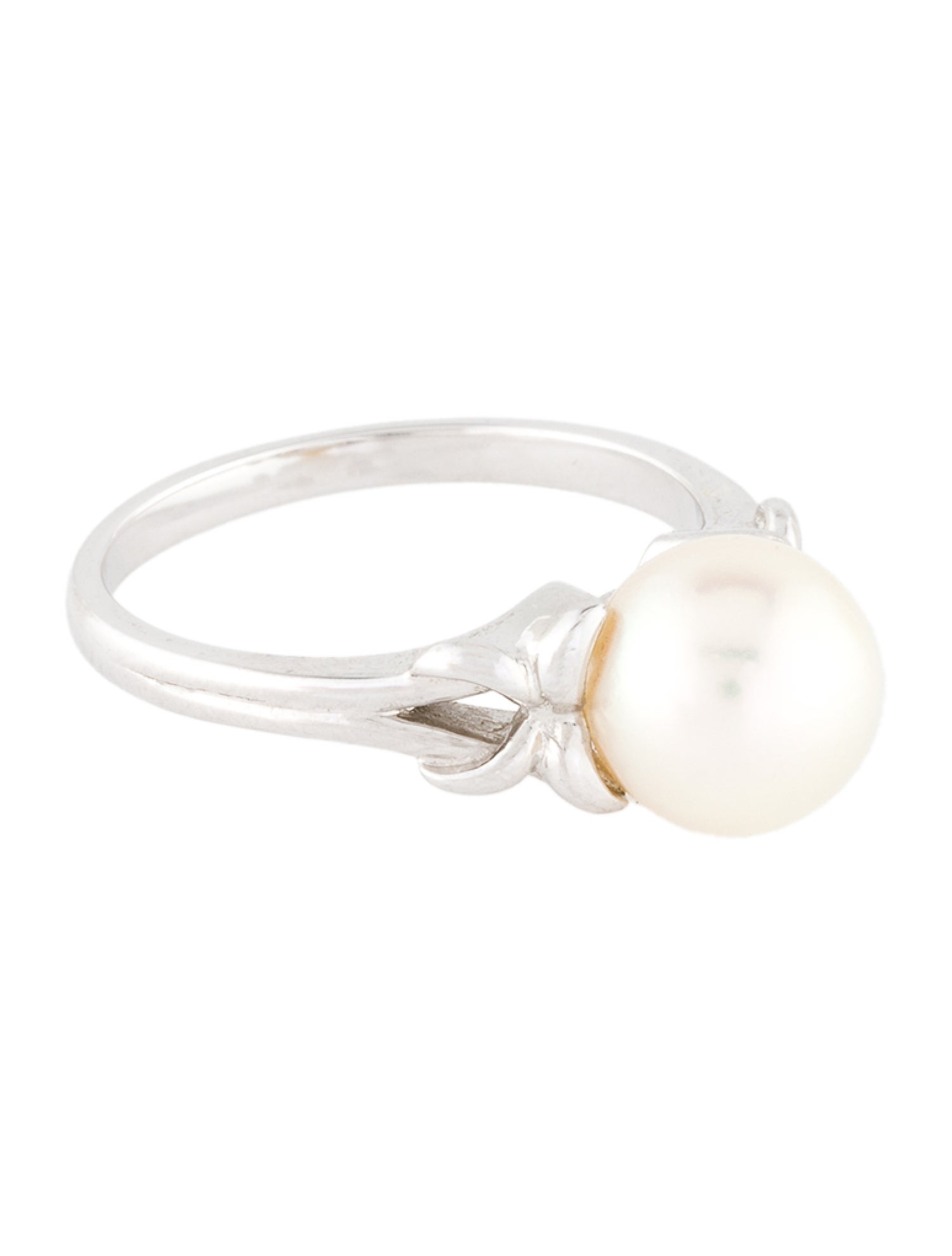 Mikimoto Platinum Pearl Cocktail Ring