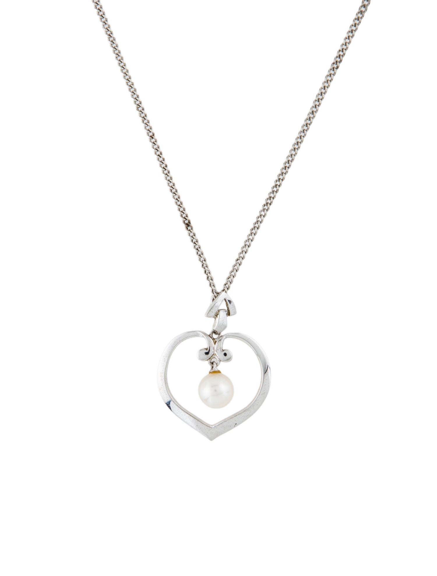 Mikimoto Pearl Drop Pendant Necklace