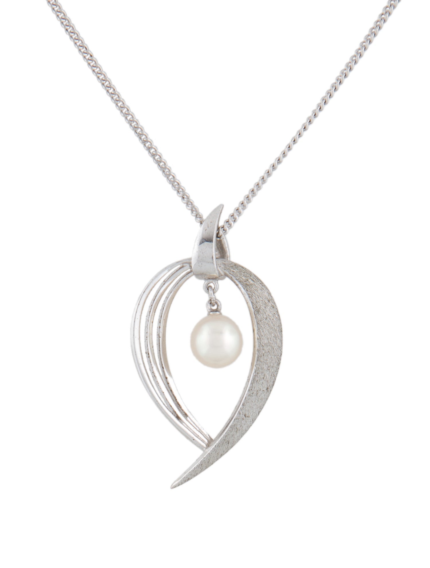 Mikimoto Pearl Drop Pendant Necklace