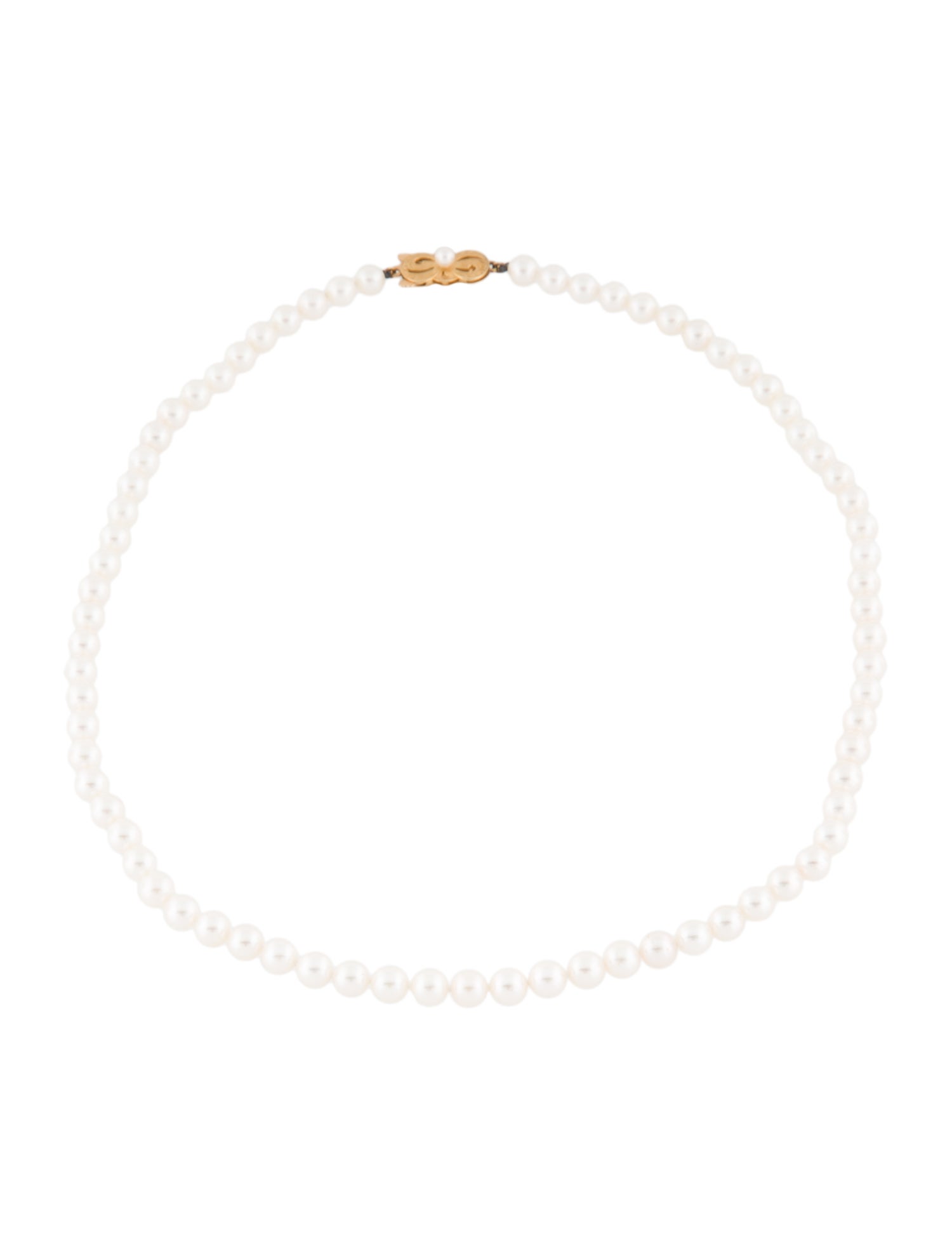 Mikimoto 18K Pearl Strand Necklace