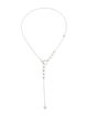 Mikimoto 18K Pearl & Diamond Motion Necklace