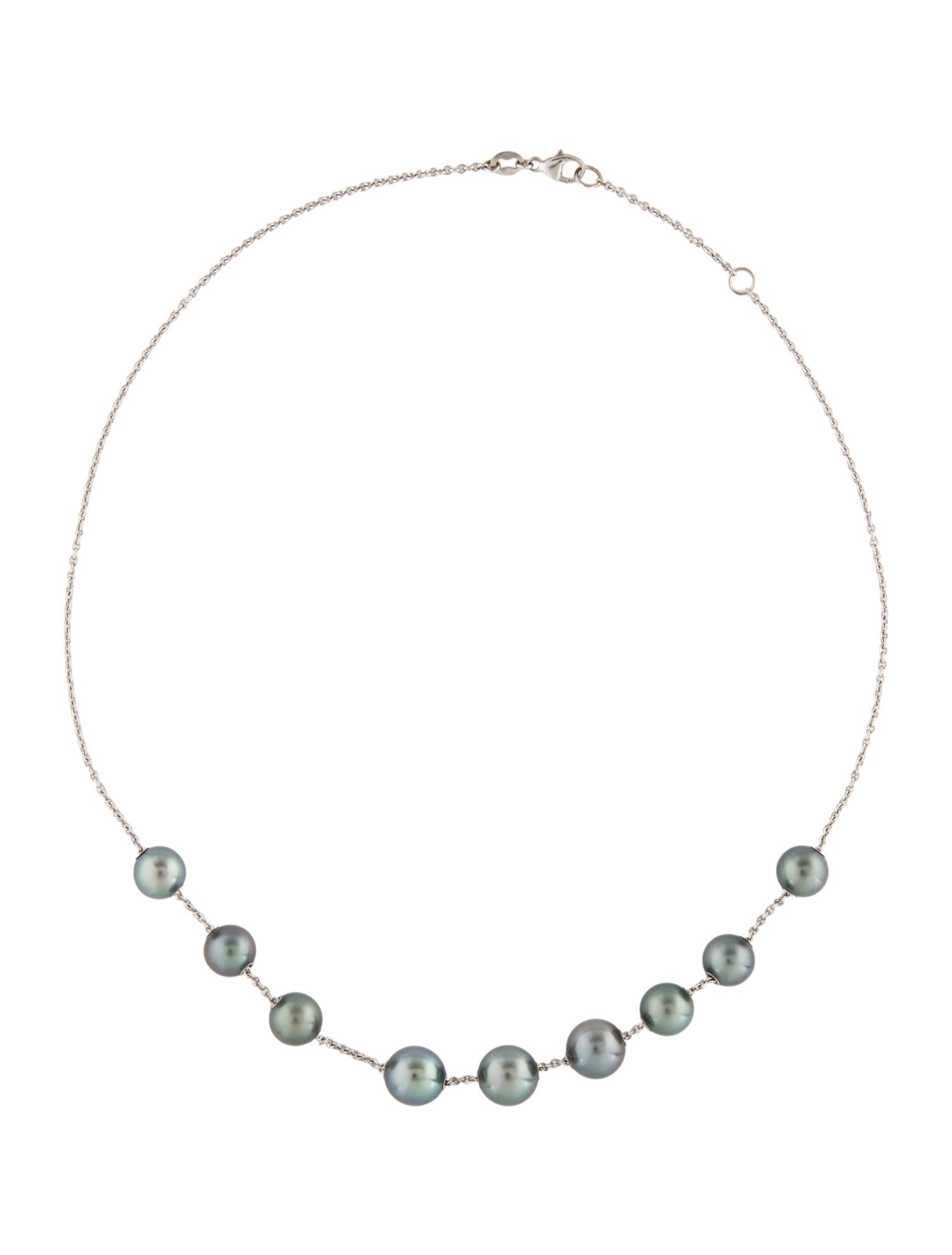 Mikimoto 18K Pearls in Motion Station Necklace