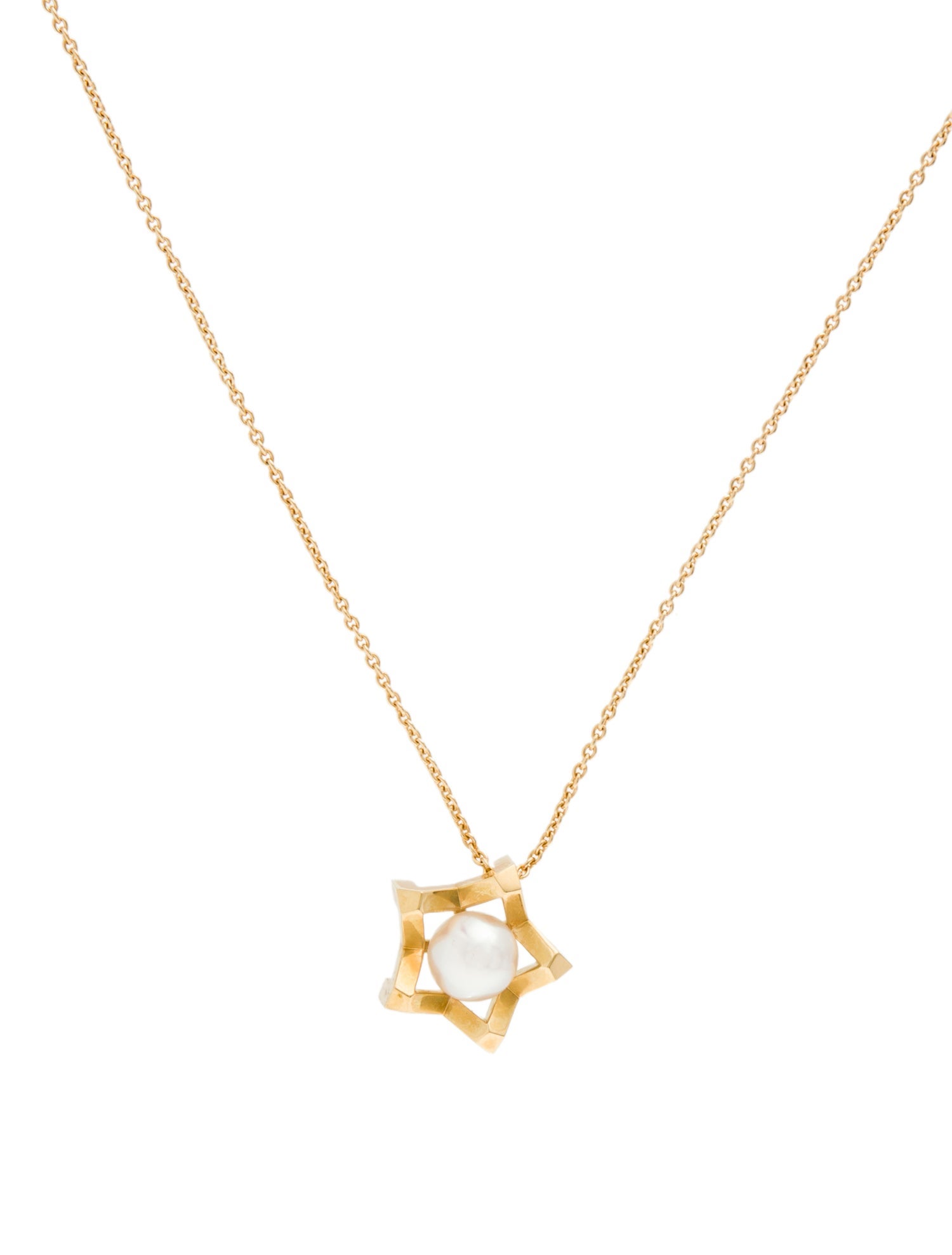 Mikimoto 18K Pearl Pendant Necklace