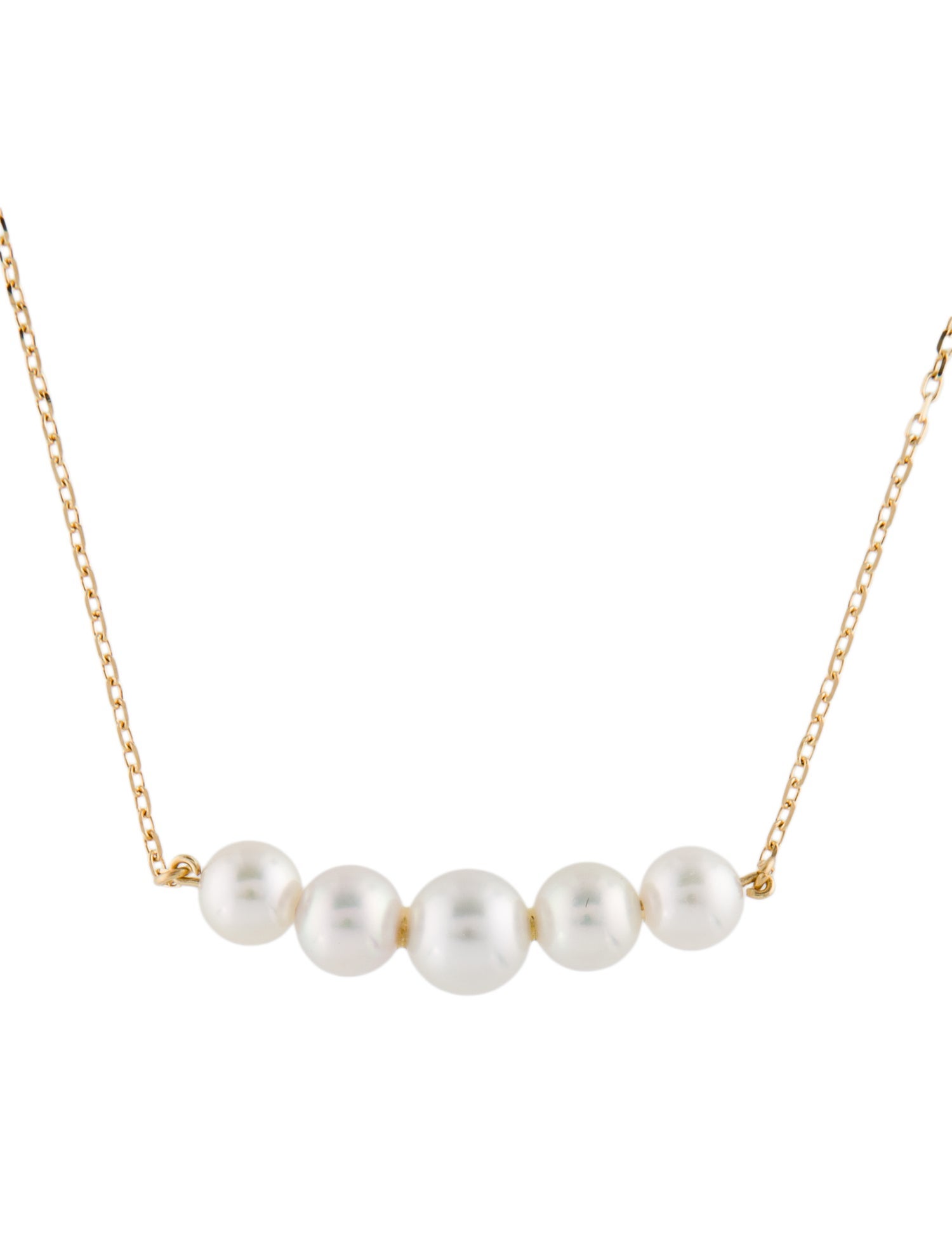Mikimoto 18K Pearl Pendant Necklace