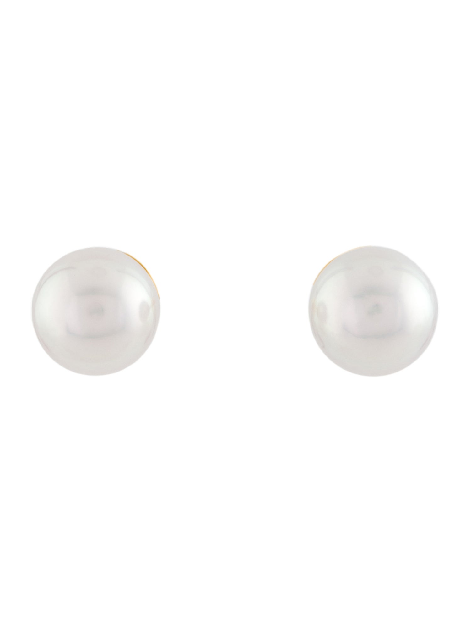 Mikimoto 18K Cultured Akoya Pearl Stud Earrings