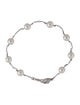 Mikimoto 18K Pearl Station Bracelet
