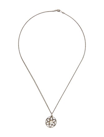 Mikimoto Pearl Flower Pendant Necklace