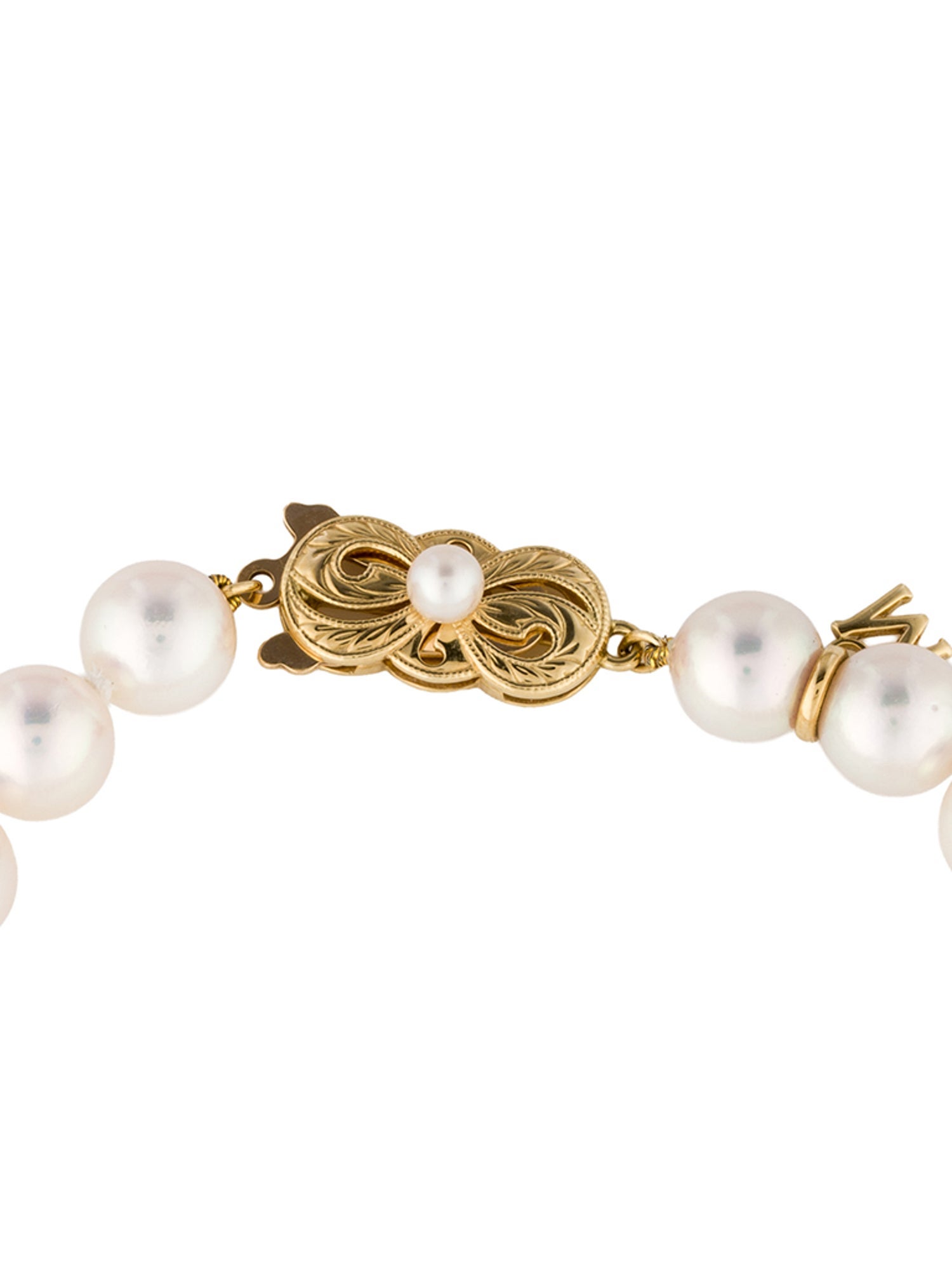 Mikimoto 18K Pearl Bracelet