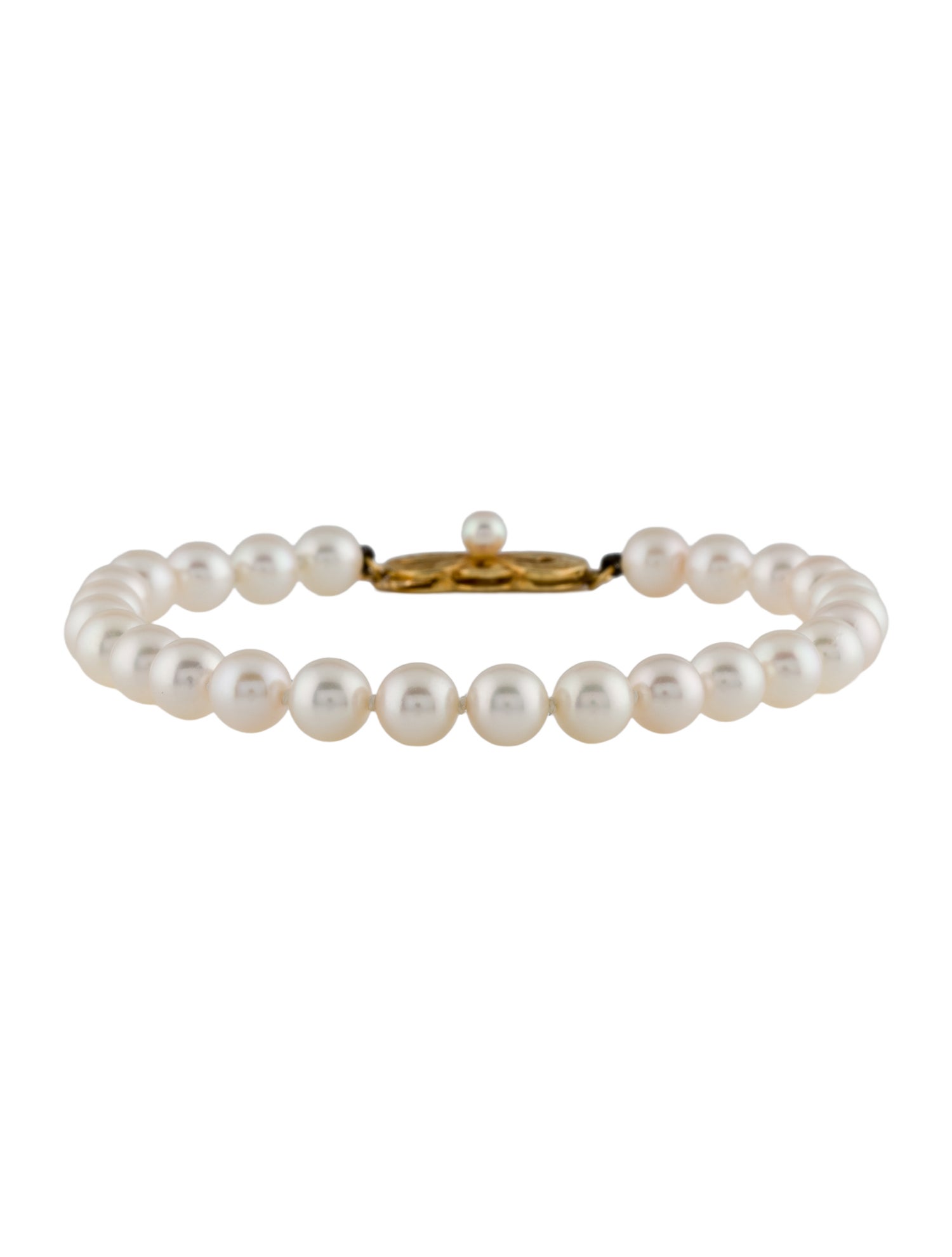 Mikimoto 18K Akoya Cultured Pearl Bracelet
