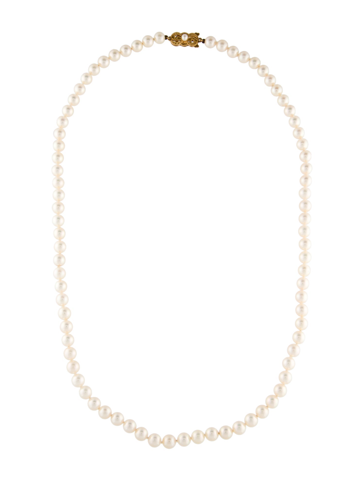 Mikimoto 18K Pearl Strand Necklace