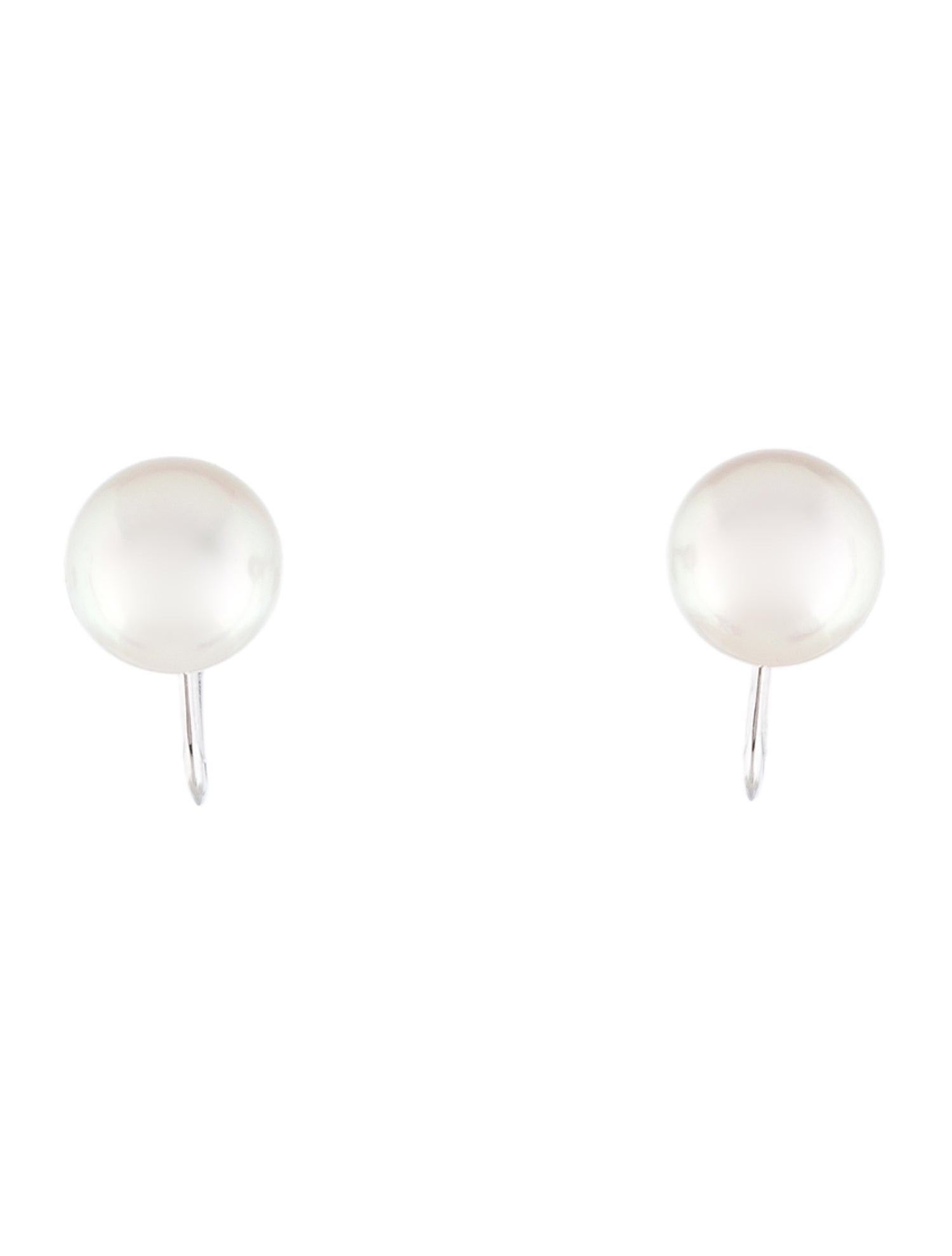 Mikimoto 18K Pearl Clip-On Stud Earrings