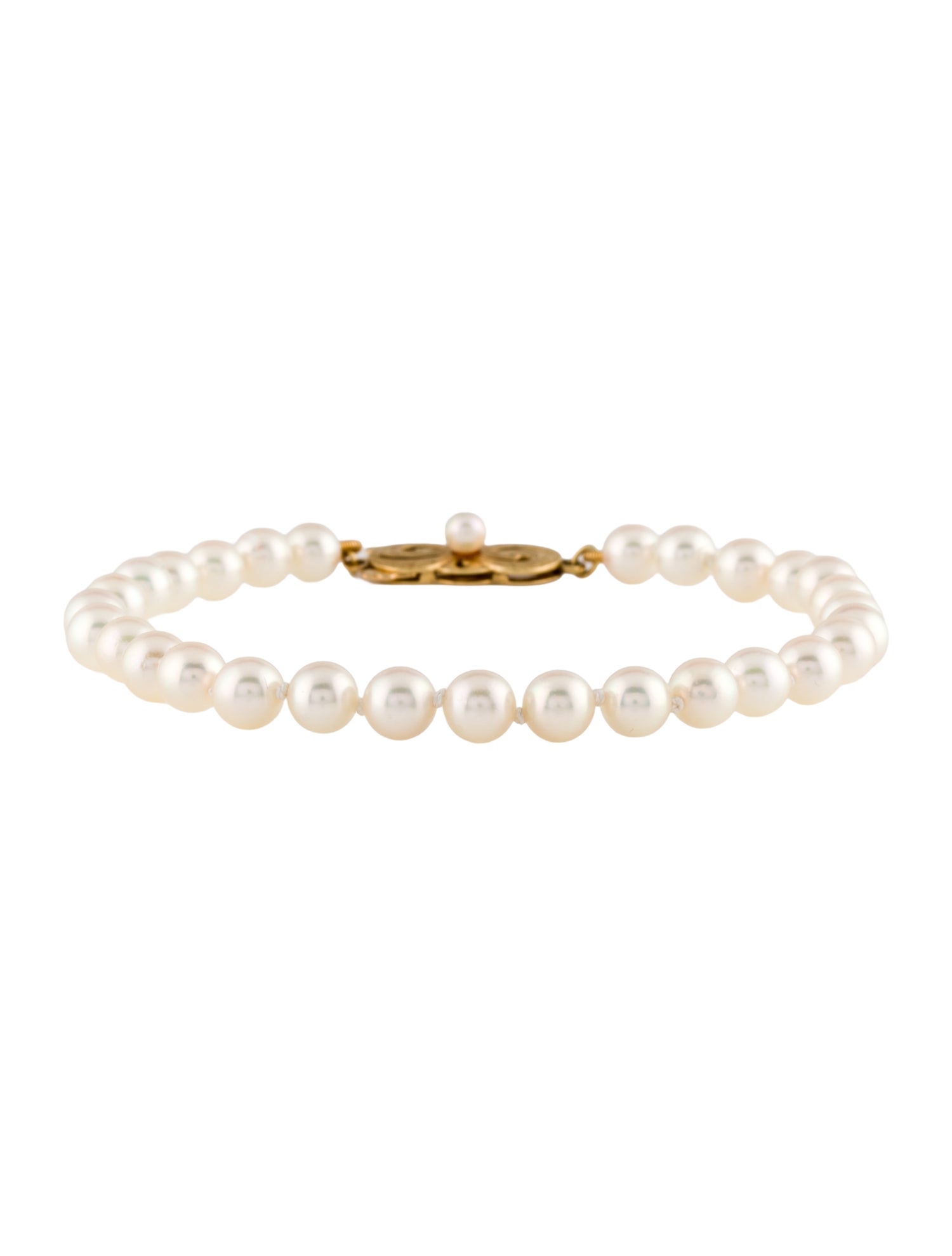 Mikimoto 18K Pearl Bracelet