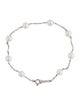 Mikimoto 18K Akoya Cultured Pearl Station Bracelet