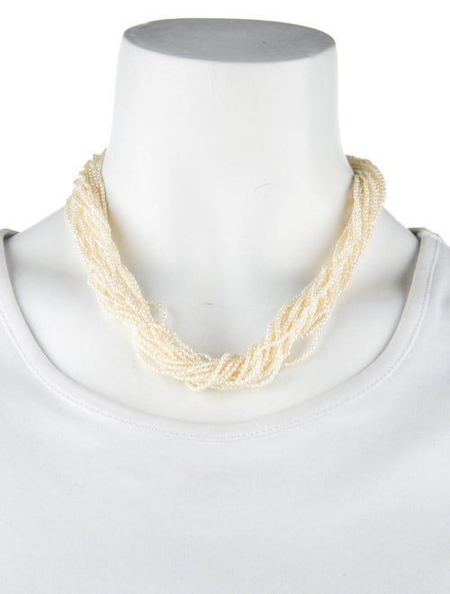 Mikimoto 18K Pearl Torsade Necklace
