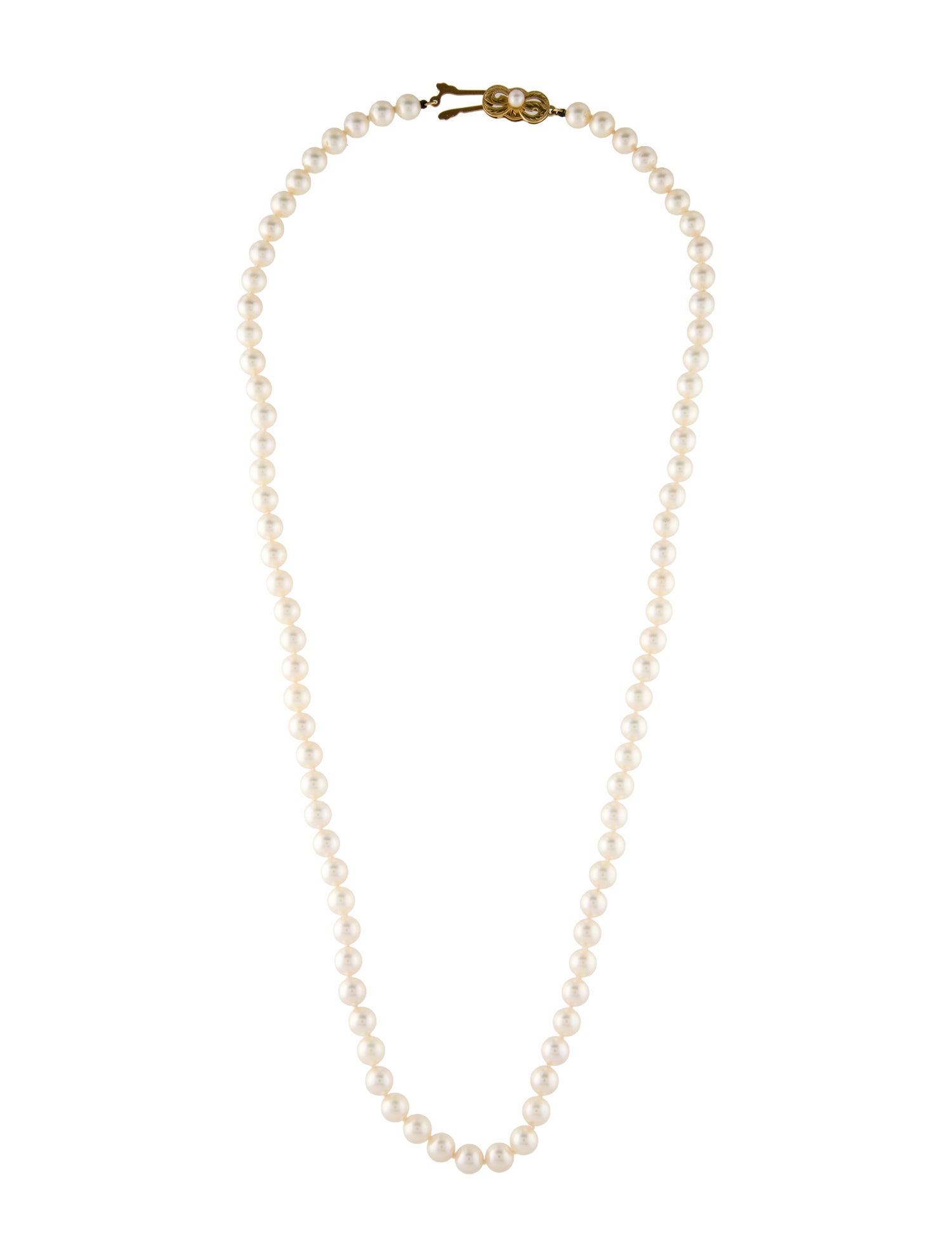 Mikimoto 18K Pearl Strand Necklace