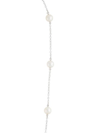 Mikimoto 18K Pearl Station Necklace