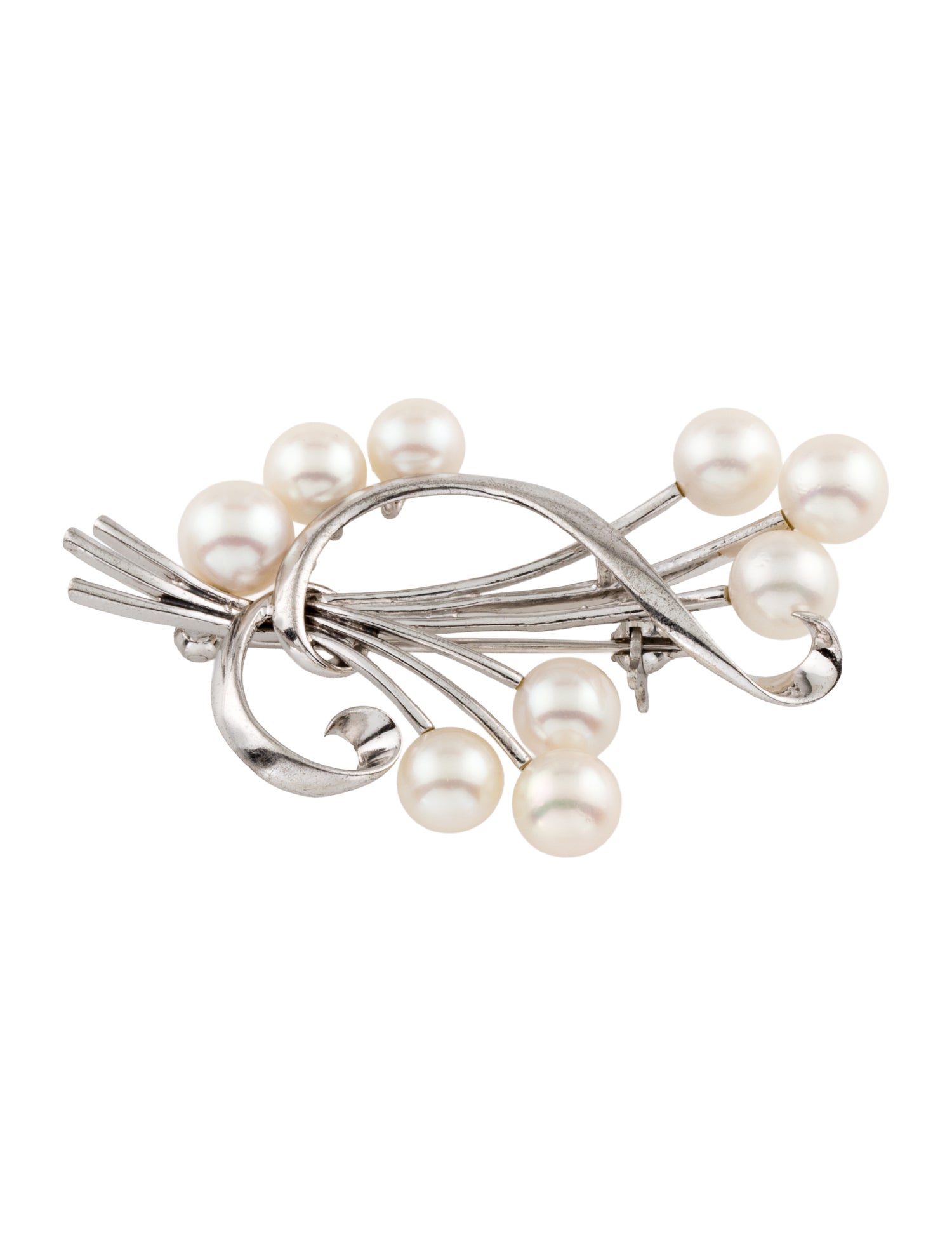 Mikimoto Pearl Brooch