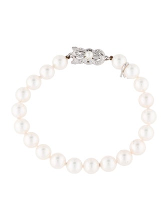 Mikimoto 18K Pearl Bracelet