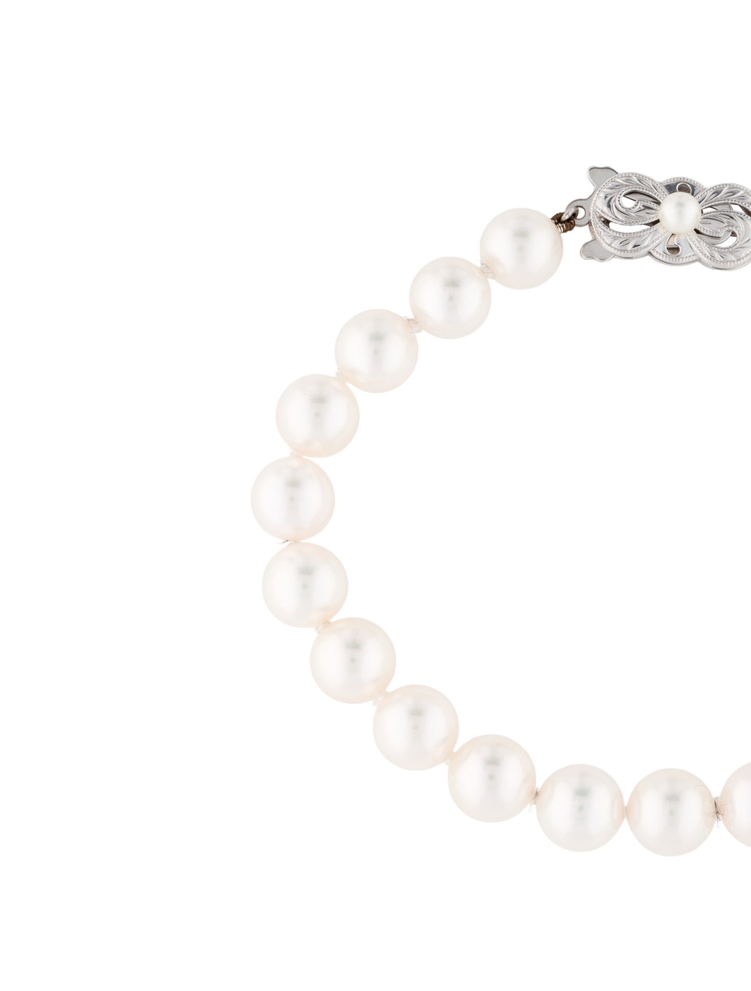 Mikimoto 18K Pearl Bracelet