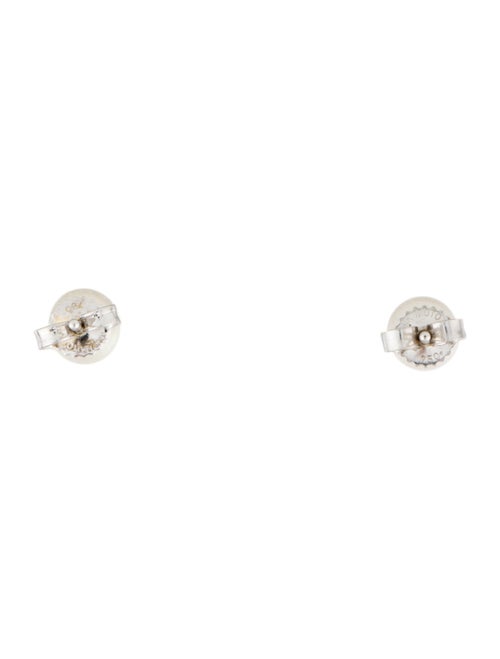 Mikimoto 18K Akoya Cultured Pearl Stud Earrings