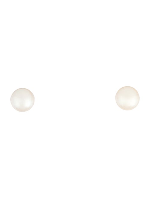 Mikimoto 18K Pearl Stud Earrings