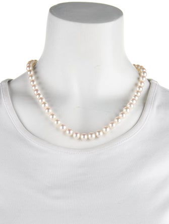 Mikimoto 18K Pearl Graduated Bead Necklace